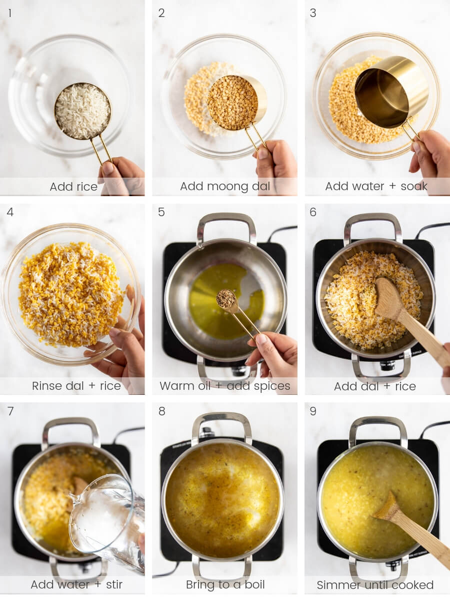 Step-by-step instructions on how to make the recipe.