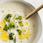 Bowl of Creamy Cauliflower Soup