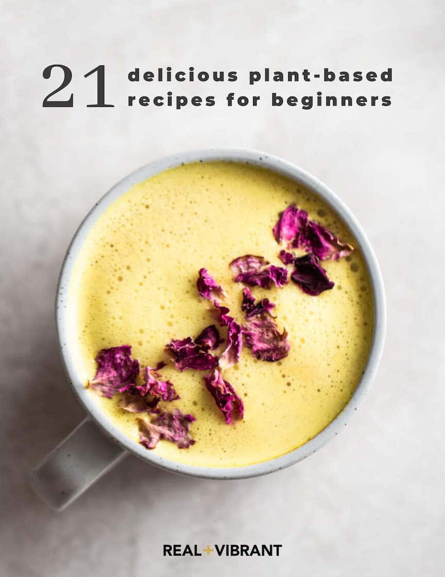 Cover for 21 Delicious Plant-Based Recipes for Beginners eBook