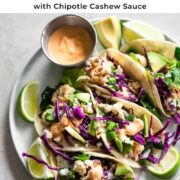 Pin for cauliflower tacos