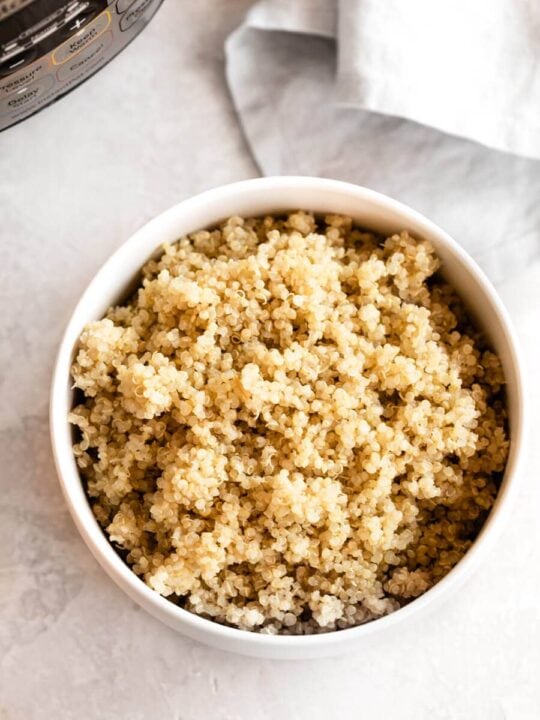 Instant Pot Quinoa Recipe - Real + Vibrant