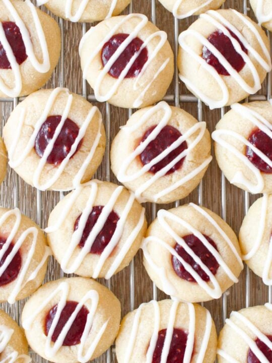 Raspberry Thumbprint Cookies Recipe